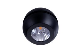 OJOS 1 přisazené bodové svítidlo LED 9W 700lm 3000K IP20, černé