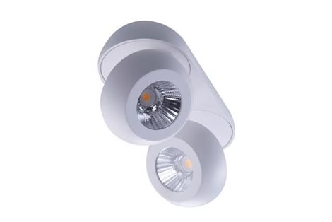 OJOS 2 přisazené bodové svítidlo LED 18W 1400lm 3000K IP20, bílé 8