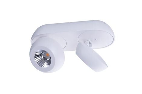 OJOS 2 přisazené bodové svítidlo LED 18W 1400lm 3000K IP20, bílé 7