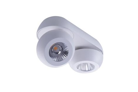 OJOS 2 přisazené bodové svítidlo LED 18W 1400lm 3000K IP20, bílé 3
