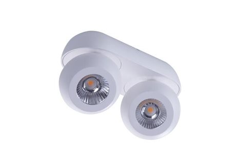 OJOS 2 přisazené bodové svítidlo LED 18W 1400lm 3000K IP20, bílé 2