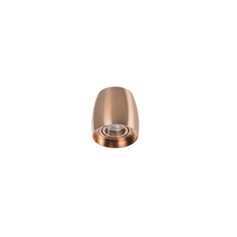 ROTONDO přisazené bodové svítidlo 1x GU10 50W bez zdroje 10cm kulaté IP20, bronzové