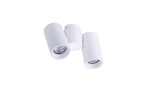 MAKALU 2 přisazené bodové svítidlo 2x GU10 50W bez zdroje IP20, bílé 6