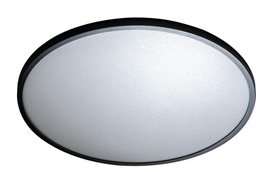 MALTA přisazené svítidlo LED 42W 3400lm 4000K 50cm kulaté IP20, černé