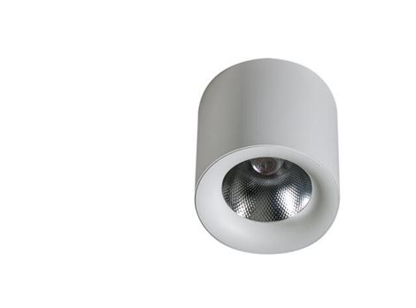 MANE přisazené bodové svítidlo LED 30W 2650lm 3000K stmívatelné 11,5cm kulaté IP20, bílé 5