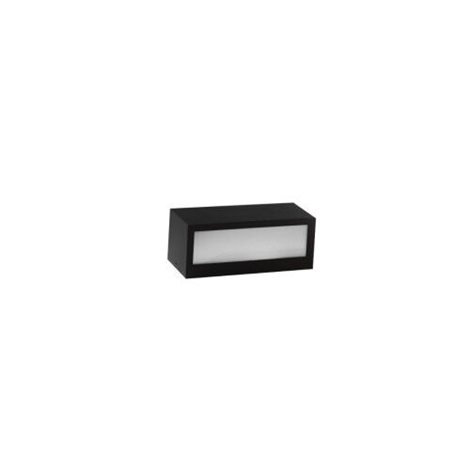 VENTA venkovní nástěnné svítidlo 1x E27 18W bez zdroje 25cm IP54, černé 2
