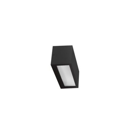 VENTA venkovní nástěnné svítidlo 1x E27 18W bez zdroje 25cm IP54, černé 3