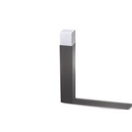 SORANO venkovní sloupkové svítidlo 1x E27 40W bez zdroje 50cm IP54, tmavě šedé