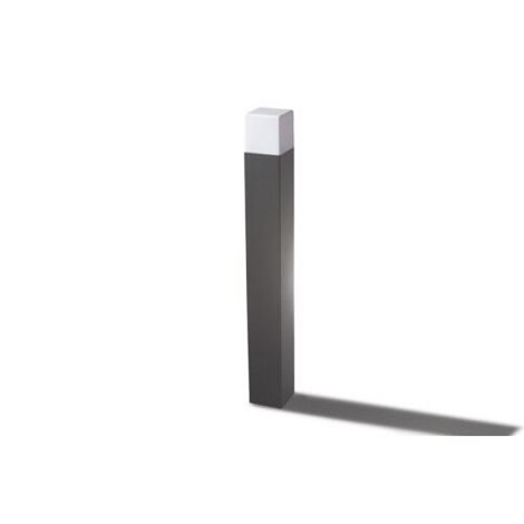 SORANO venkovní sloupkové svítidlo 1x E27 40W bez zdroje 70cm IP54, tmavě šedé 1