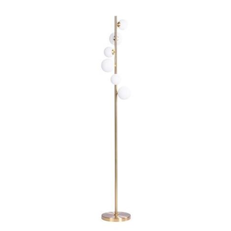 SYBILLA stojací lampa 6x G9 6W bez zdroje 152cm IP20, zlaté 1