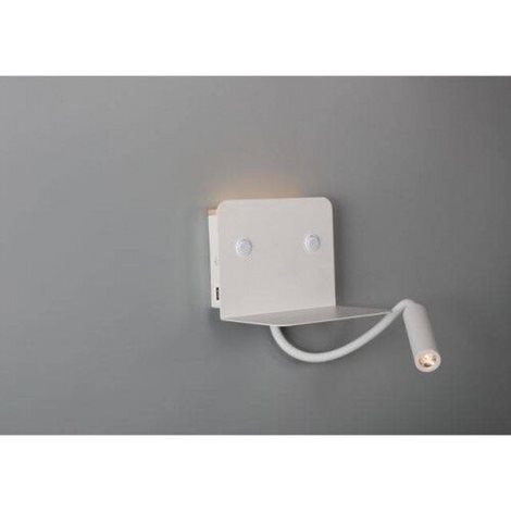 VERA nástěnné bodové svítidlo LED 6W 510lm + 5W 255lm 3000K IP20, bílé 4