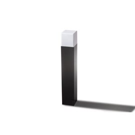 SORANO venkovní sloupkové svítidlo 1x E27 40W bez zdroje 50cm IP54, černé