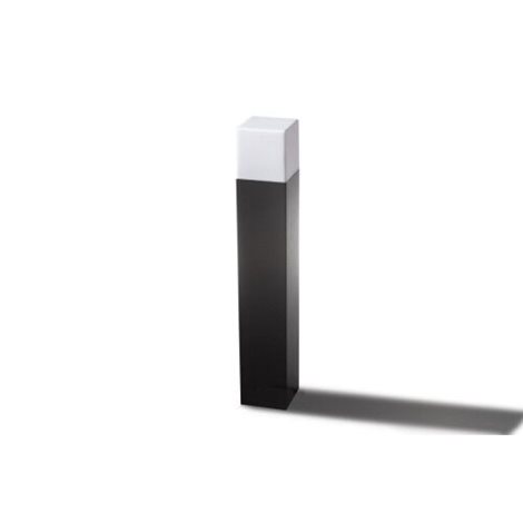 SORANO venkovní sloupkové svítidlo 1x E27 40W bez zdroje 50cm IP54, černé 1