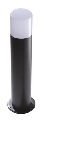 NILS venkovní sloupkové svítidlo 1x E27 40W bez zdroje 80cm IP44, černé 3