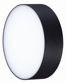 CASPER venkovní stropní svítidlo LED 15W 1300lm 3000K 20cm kulaté IP54, černé