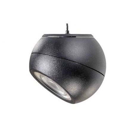 SKYE závěsné bodové svítidlo LED 12W 950lm 3000K 11cm kulaté IP20, černé 7