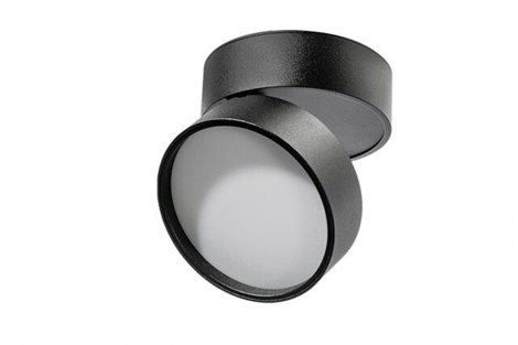 MONA přisazené svítidlo LED 18W 1000lm 3000K kulaté IP20, černé 1