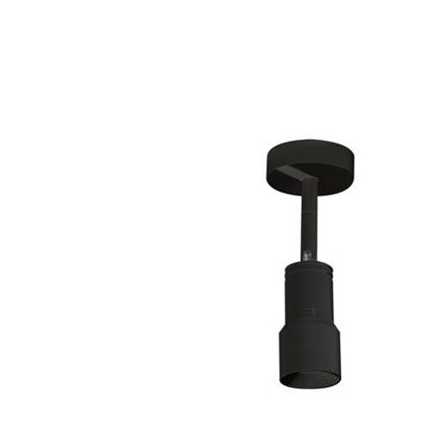 LUMI přisazené bodové svítidlo LED 5W 400lm 3000K IP20, černé 3