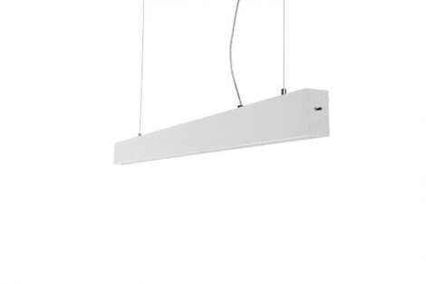 LINNEA 140 závěsné lineární svítidlo LED 54W 3100lm 3000/4000/6000K 141cm IP20, bílé 2