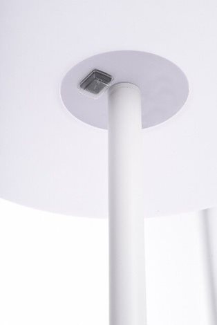 HAVANA venkovní stojací lampa 1x E27 25W bez zdroje 152cm IP44, bílá 2