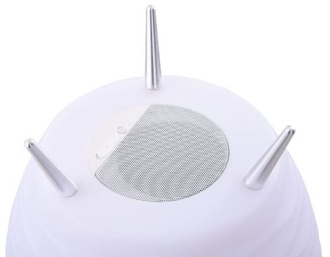 BOOMBOX venkovní přenosná lampa LED 5W + 1,8W 400lm 3000K RGB stmívatelná 50cm IP44, bílá 4