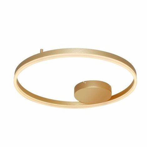 HALO stropní svítidlo LED 40W 3600lm 3000K 60cm kulaté IP20, zlaté 1