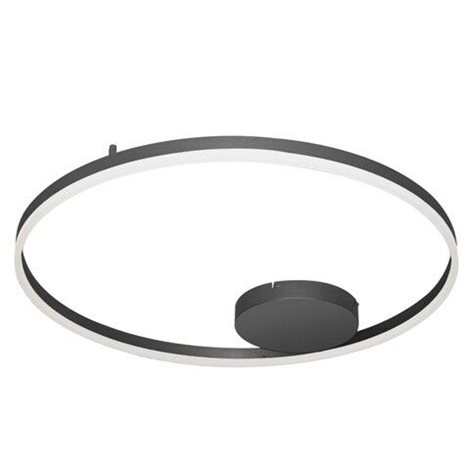 HALO stropní svítidlo LED 50W 4700lm 3000K 80cm kulaté IP20, černé 2