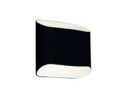 PANCAKE nástěnné svítidlo 2x G9 40W bez zdroje 23cm IP20, černé