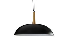 Perugia závěsné svítidlo 1x E27 60W bez zdroje 49cm IP20, černé