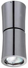 Lino přisazené svítidlo 1x GU10 50W bez zdroje 6,8cm kulaté IP20, chromové