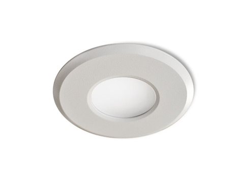 Oscar koupelnové podhledové svítidlo 1x GU10 50W bez zdroje 10cm kulaté IP44, bílé 2