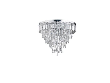 Kalabria závěsné/stropní svítidlo 6x G9 40W bez zdroje 52cm IP20, chrom/křišťál 6