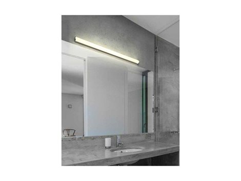 Petra 60 koupelnové nástěnné svítidlo LED 12W 800lm 4000K 60cm IP44, chrom/bílá 3