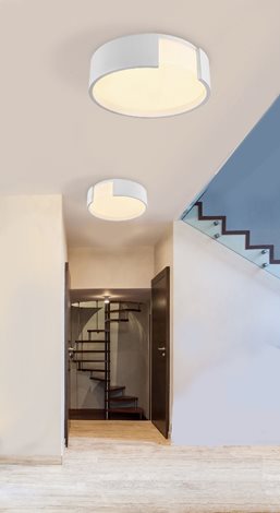Pavia stropní svítidlo LED 25W 1500lm 3000K 43cm kulaté IP20, bílé 2