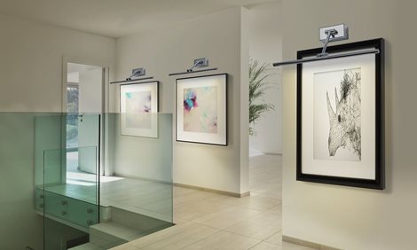 Davinci nástěnné svítidlo 16W 1200lm 3000K 90cm IP20, pískovaný nikl 3