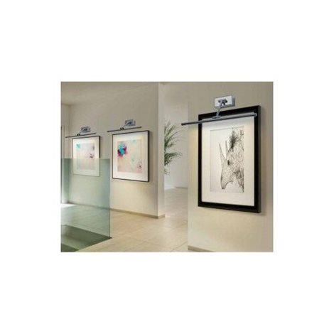 Davinci nástěnné svítidlo 16W 1200lm 3000K 90cm IP20, černý chrom 3