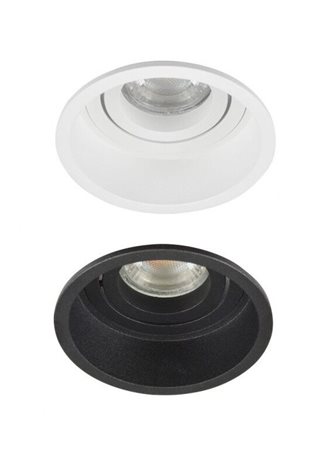 Torres podhledové svítidlo 1x GU10 40W bez zdroje 9cm kulaté IP20, černé 3