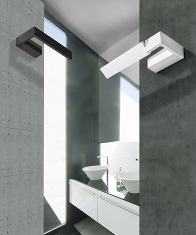 Dalen nástěnné koupelnové svítidlo LED 12W 840lm 4000K 23cm IP44, bílé 2