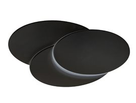 AZ2997 Clover oval (black)