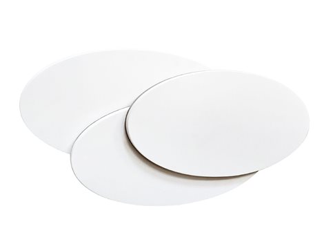 Clover nástěnné svítidlo LED 12W 840lm 3000K 28cm IP20, bílé 1