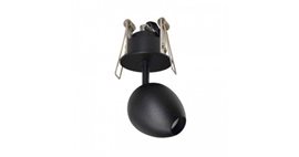 Ovum 1 zápustné bodové svítidlo LED 5W 220lm 3000K IP20, černé