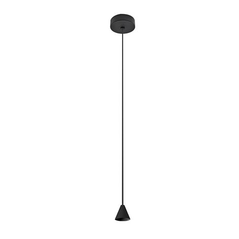 Tentor závěsné tělo svítidlo LED 7W 325lm 3000K 8cm IP20, černé 1