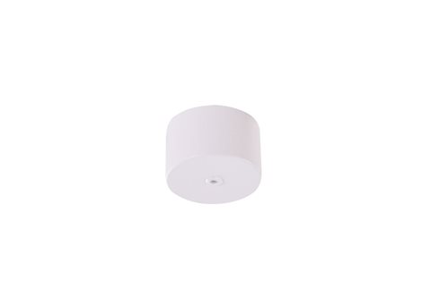 Ziko základna pro závěs 8cm kulatá IP20, bílá