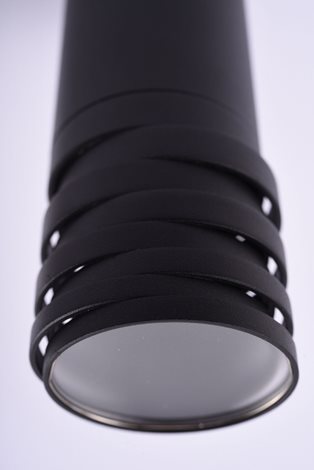 Locus stropní bodové svítidlo 1x GU10 35W bez zdroje 6,4cm kulaté IP20, černé 2