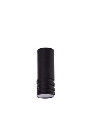 Locus stropní bodové svítidlo 1x GU10 35W bez zdroje 6,4cm kulaté IP20, černé 1