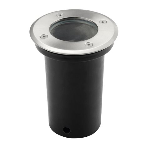 Hyde Oval venkovní zemní zápustné svítidlo 1x GU10 35W bez zdroje 11cm kulaté IP54, hliníkové