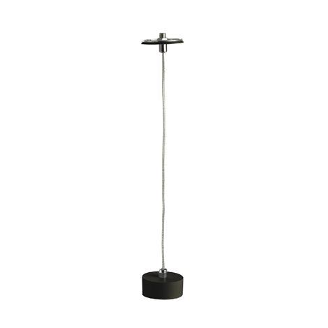 Erebus závěsná základna 6cm kulatá, černá