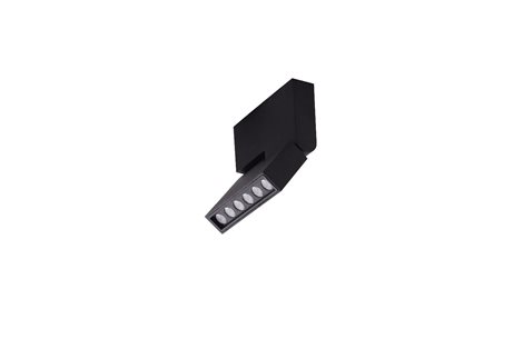 Leon 5 stropní svítidlo LED 12W 910lm 3000K 11,6cm IP20, černé 3
