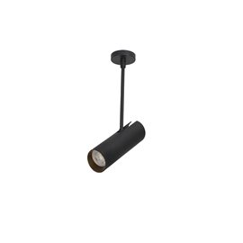 Lens Round přisazené bodové svítidlo 1x GU10 35W bez zdroje IP20, černé
