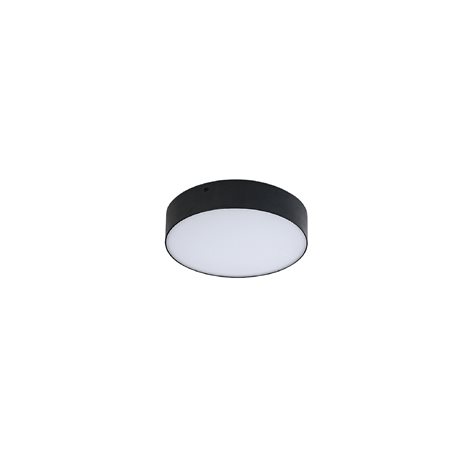 Monza II přisazené svítidlo LED 36W 3050lm 3000K 30cm kulaté IP20, černé 1